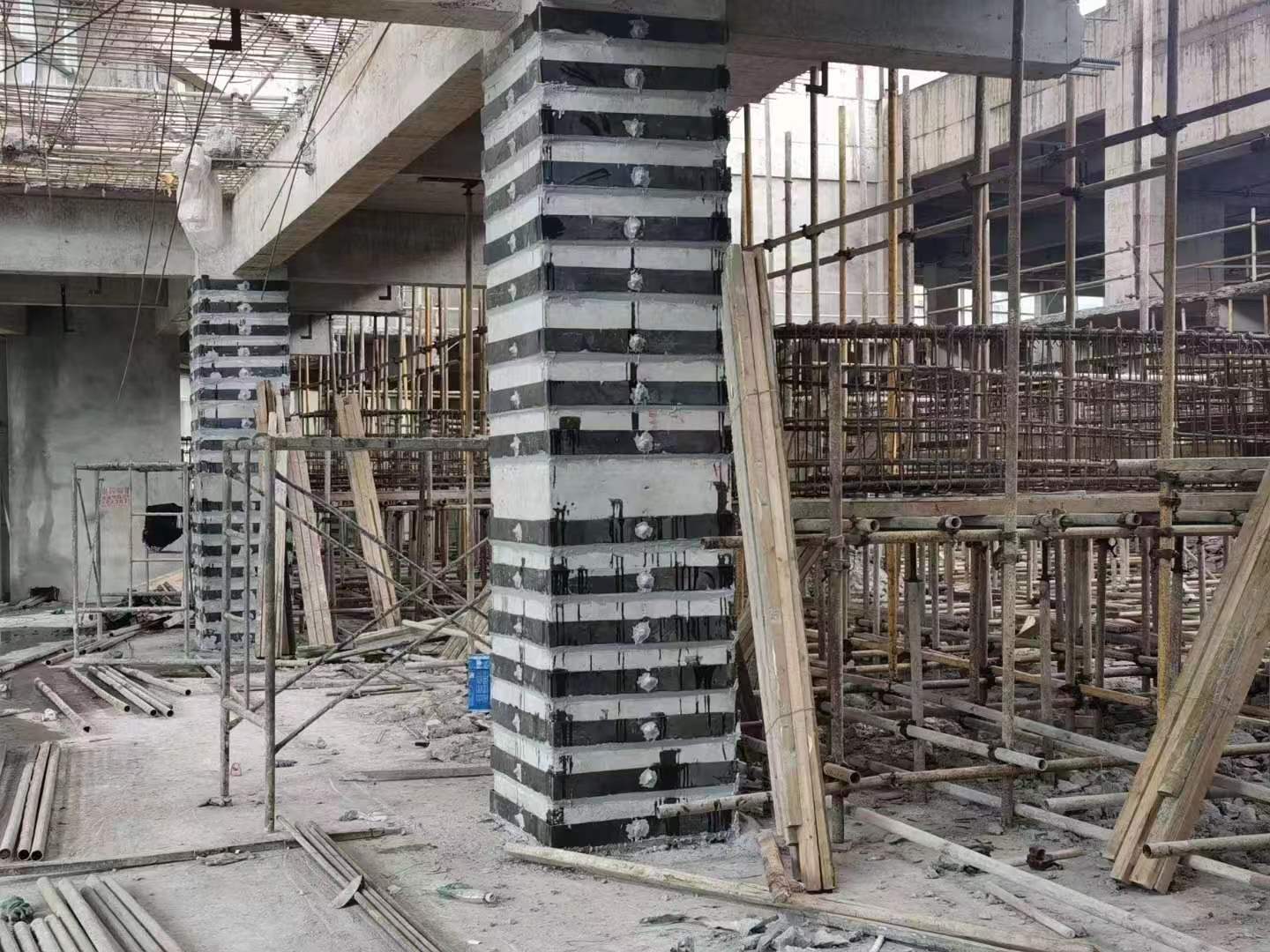 防城港柱子包钢加固施工方案